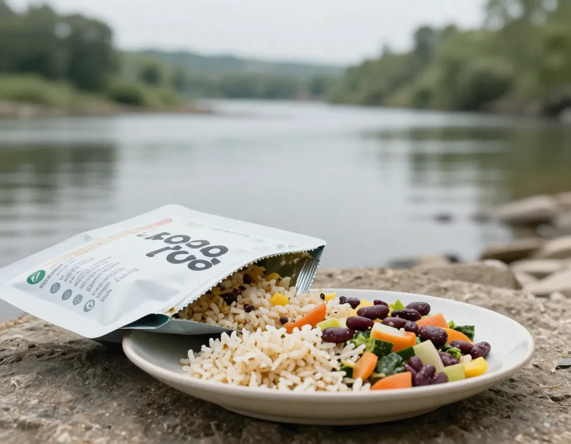 Good to go allergen free camping meal with simple ingredients