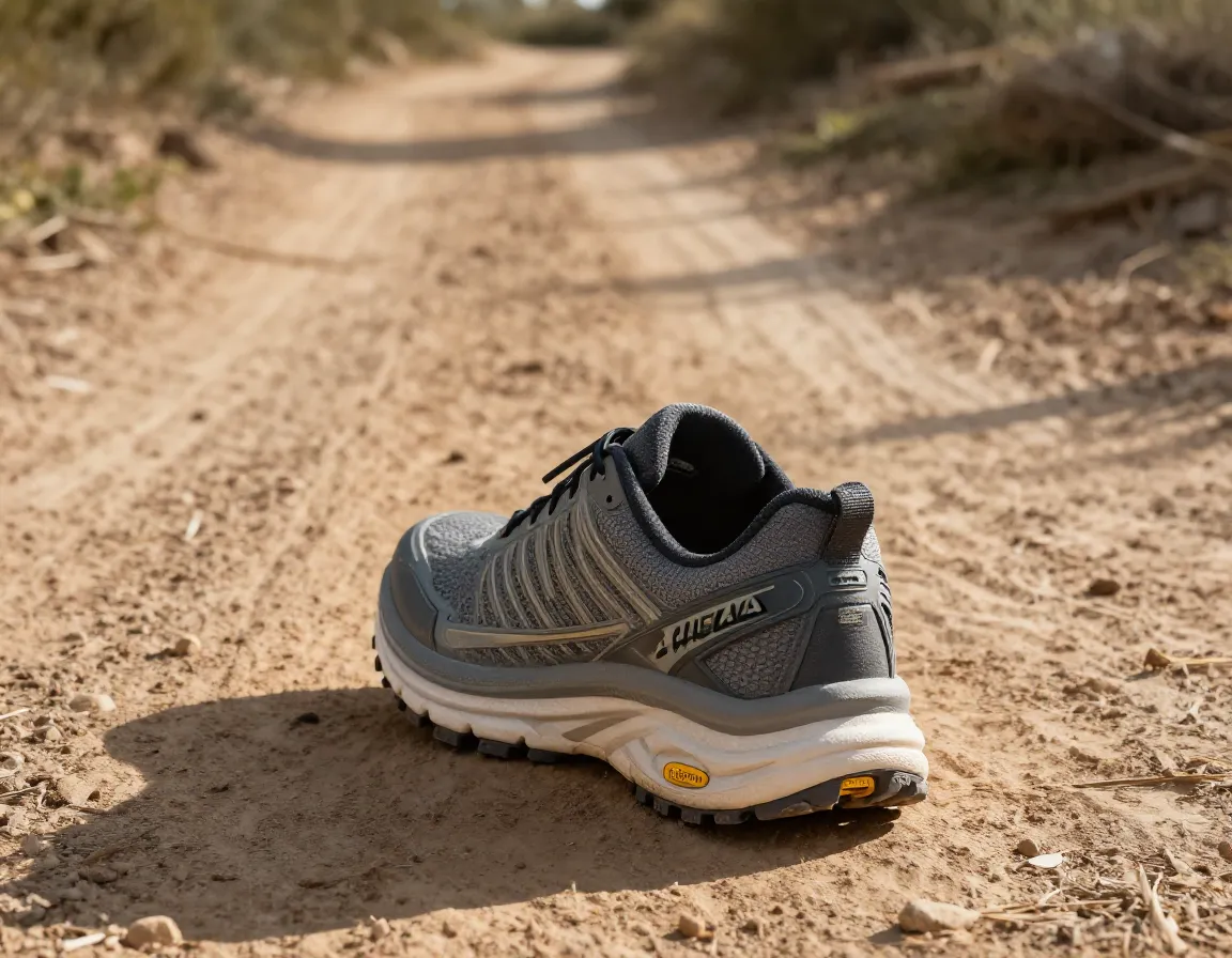 Hoka speedgoat 6 oversized cushioning long dirt trail path