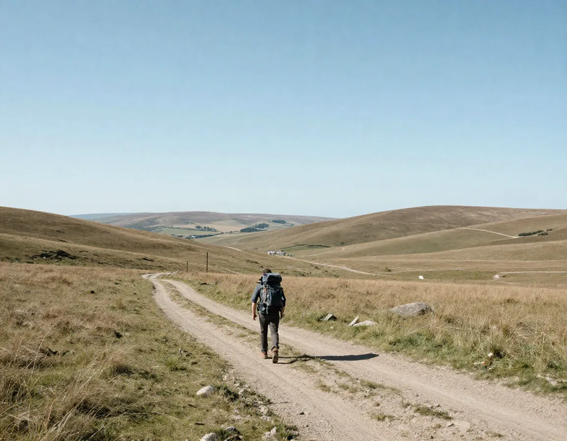 Tolkien wanderers not lost adventurer roaming open landscape