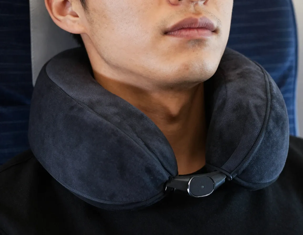 Pluto pod 2 neck pillow chin support upright sleep