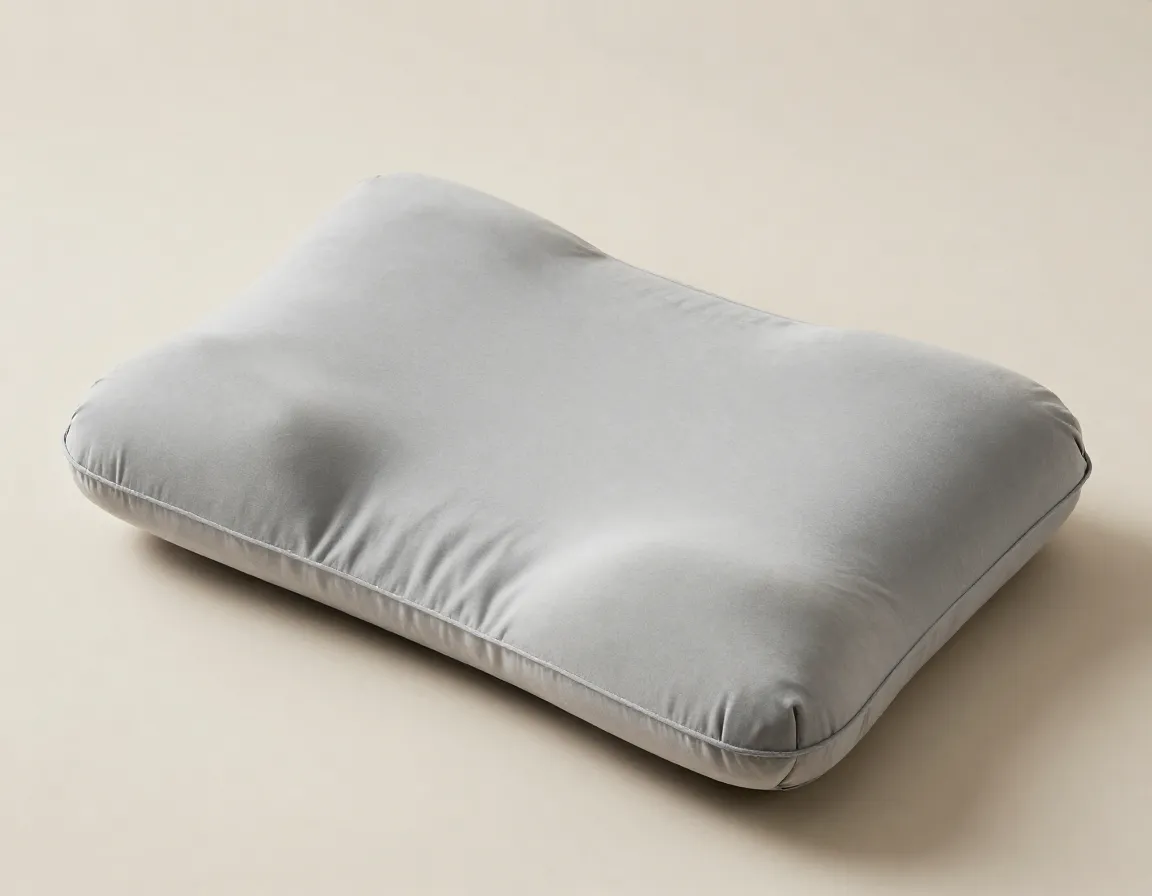 Travelrest nest inflatable memory foam pillow raised sides