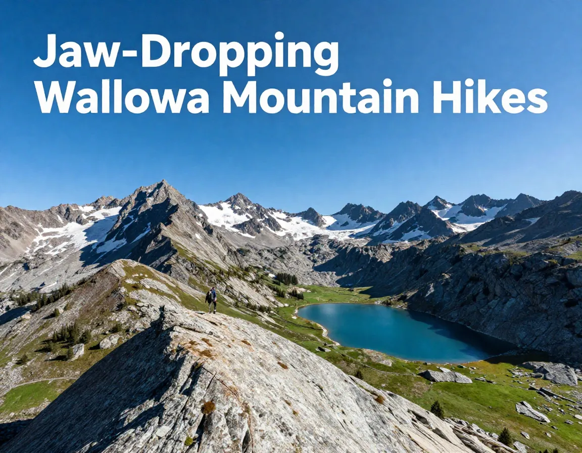 Granite ridge sapphire lakes jagged peaks alpine wilderness oregon hiking