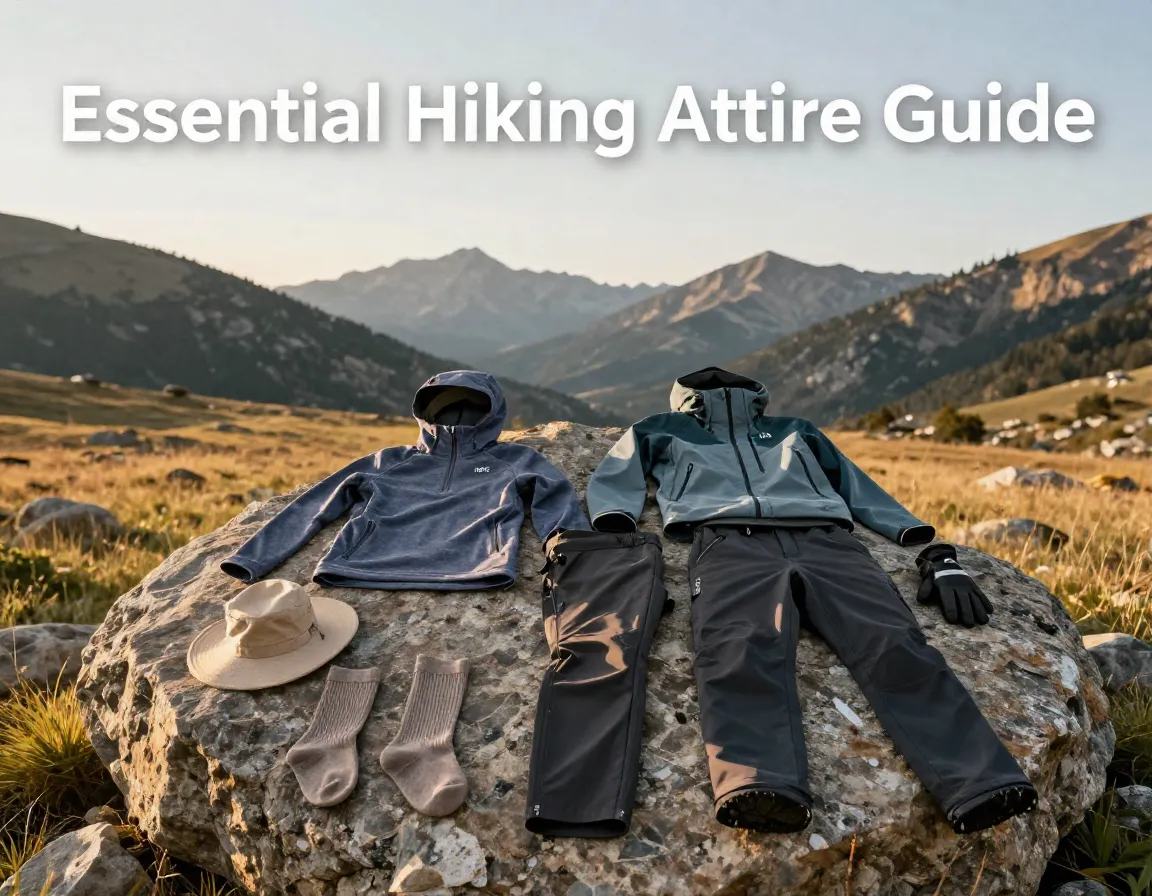 Essential hiking attire layering system outdoor performance gear guide