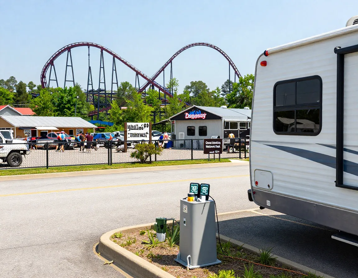 Gateway rv campground pigeon forge location near dollywood attractions