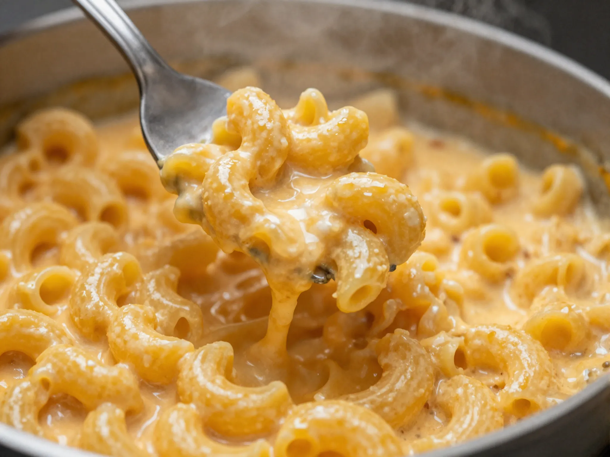 Summit to eat mac and cheese rich creamy rehydrated pasta