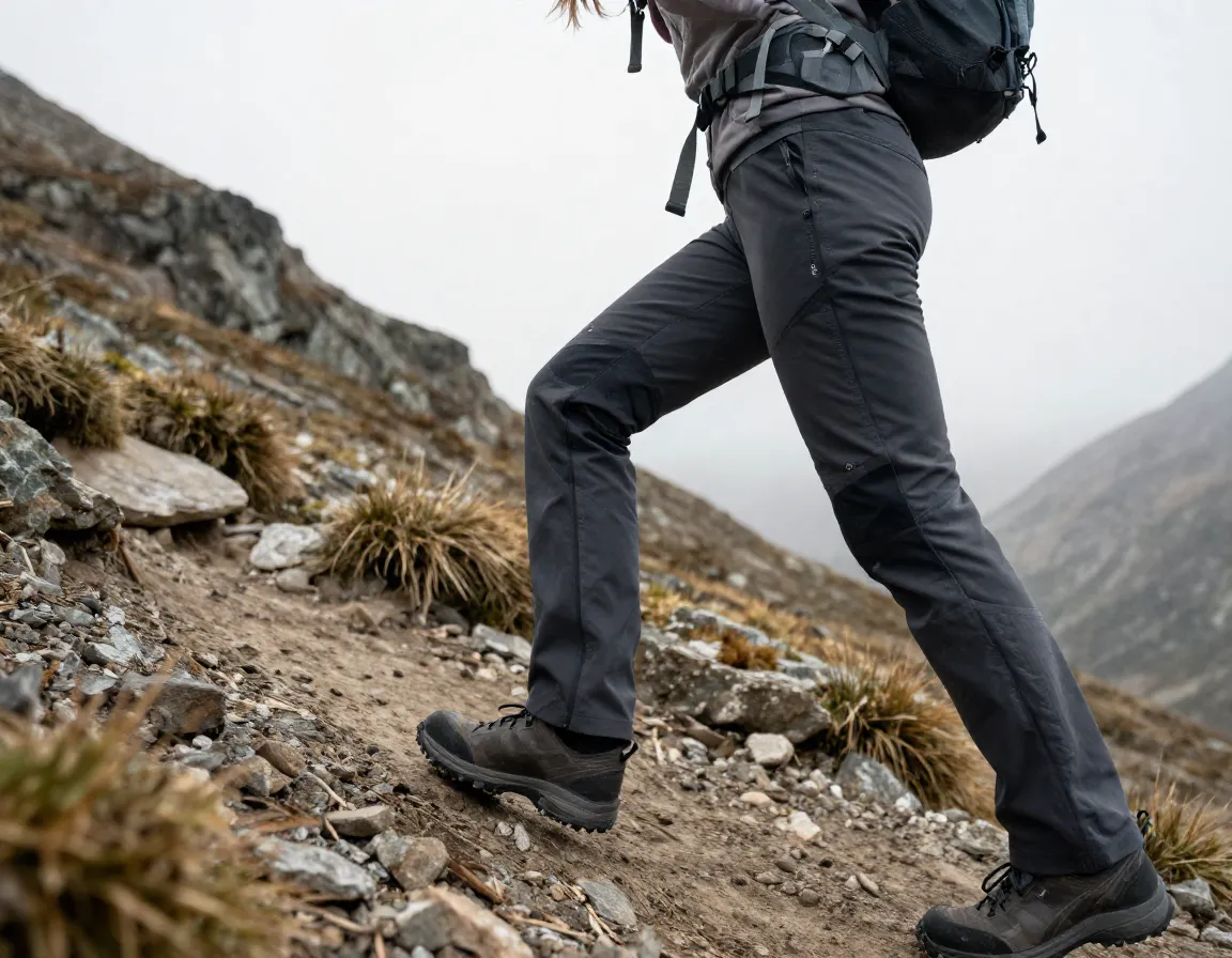 Outdoor research ferrosi pants panoramic hiking trail woman