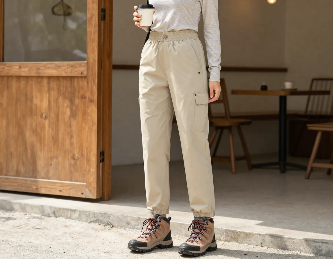 Prana halle pant stylish woman trailhead cafe casual outfit