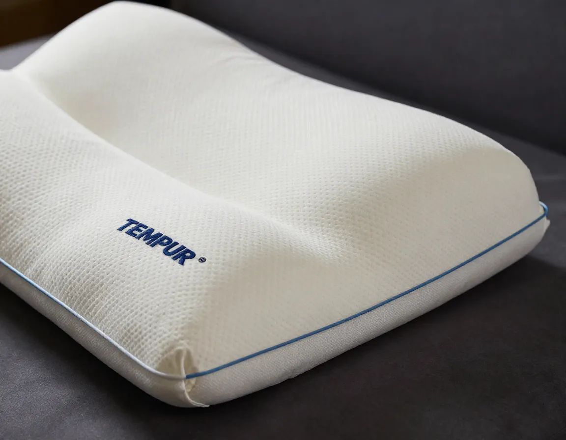 Tempur pedic travel pillow tempur material contouring to neck
