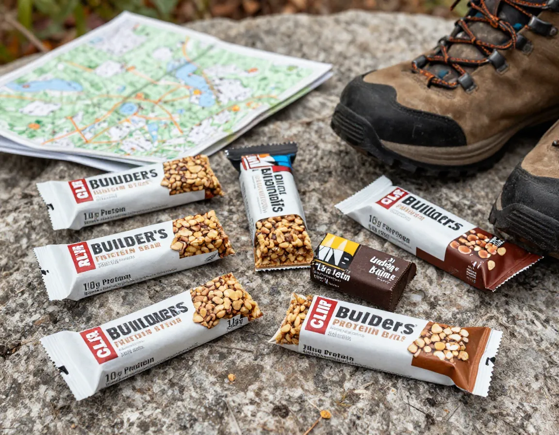 Selection high protein energy bars clean ingredient labels