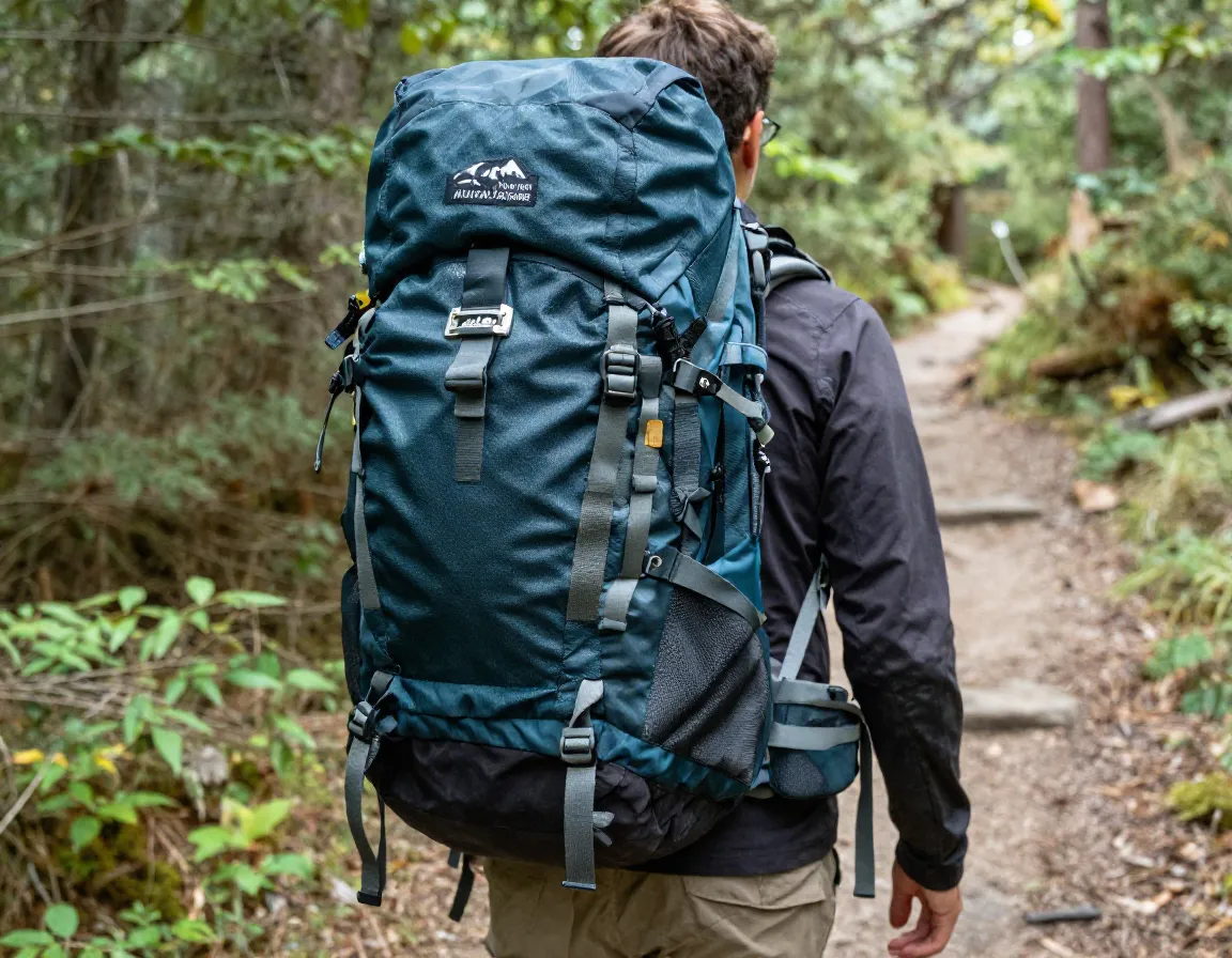 Mountain hardwear backpack worn during thru hike on appalachian trail