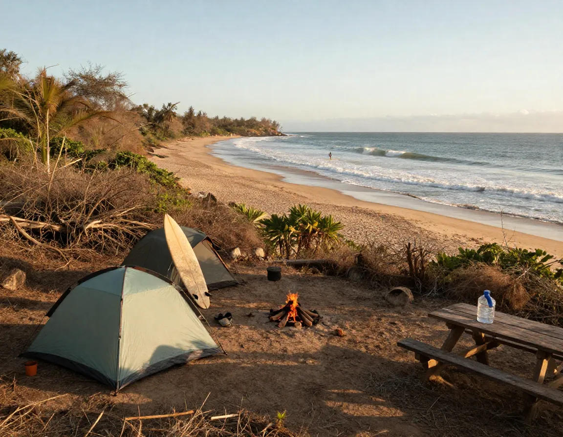 Santa rosa national park guanacaste multi day camping near playa naranjo surf beach