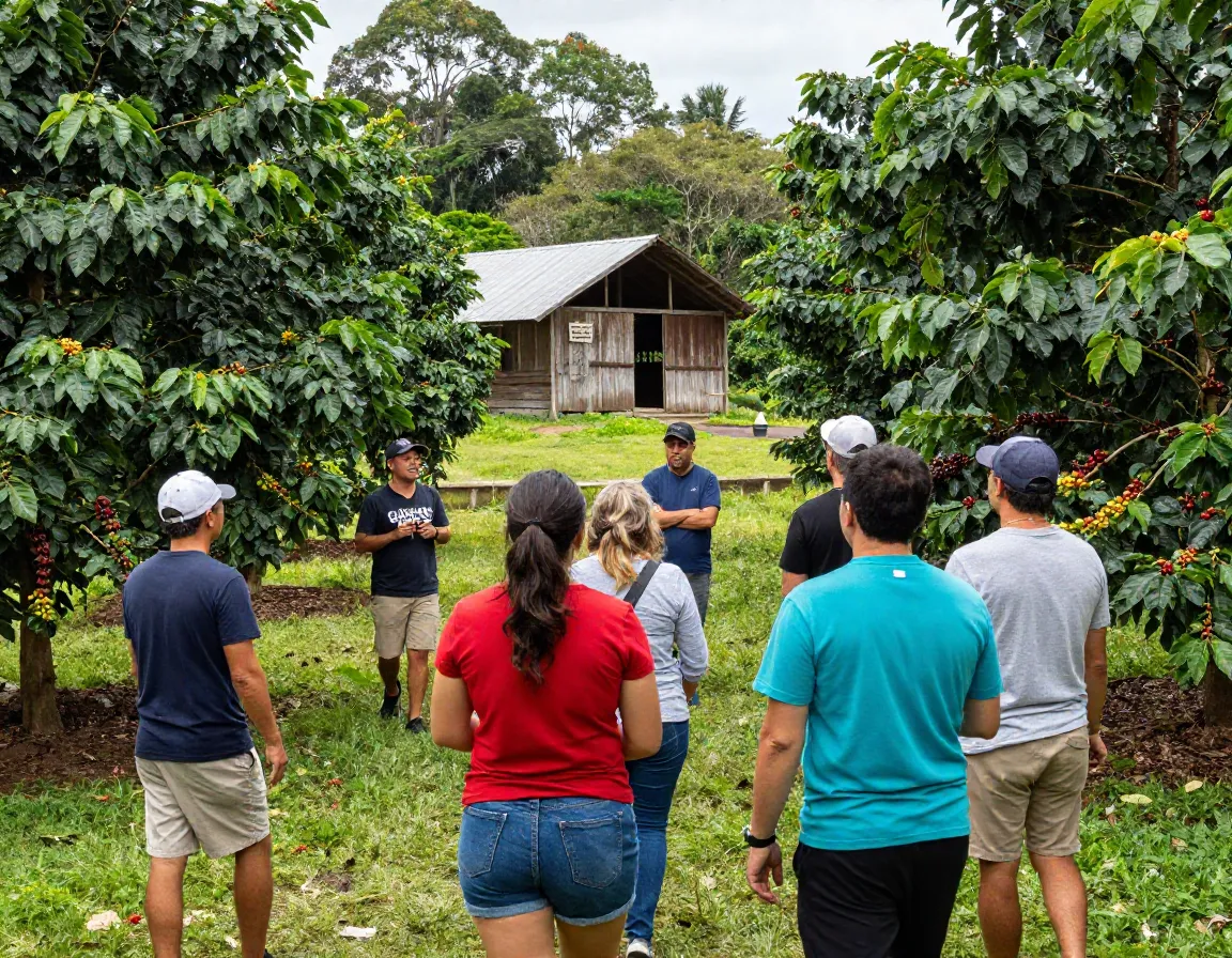 Oldest continuously operating kona coffee farm free guided tour