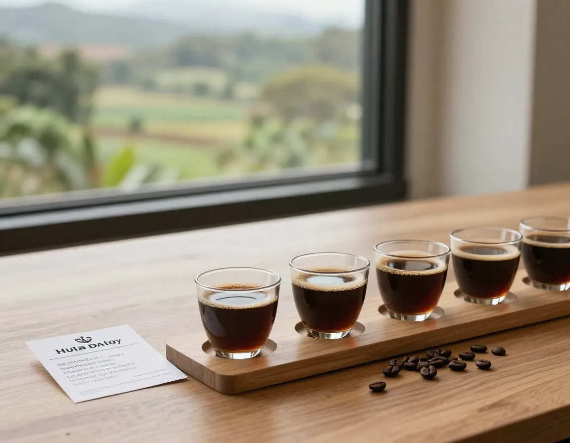 Boutique estate award winning high scoring specialty coffee tasting
