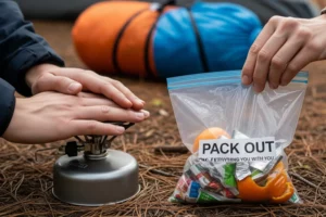 Read more about the article How to Be an Ethical Camper: Practicing Leave No Trace Principles