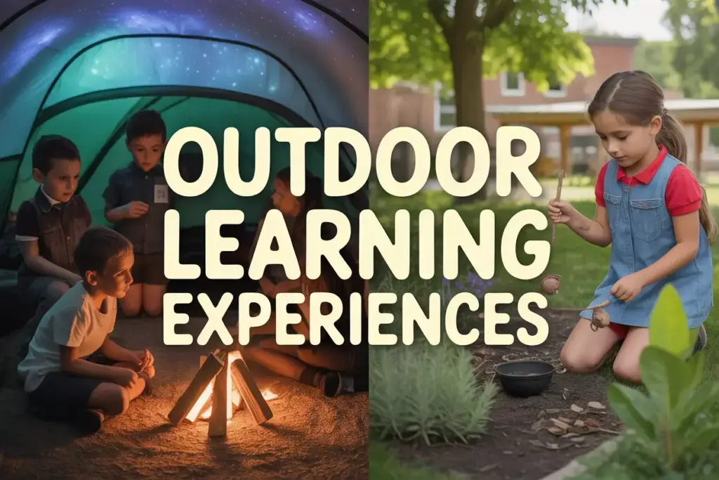Indoor Outdoor Camping Activities Integrated Into School Curriculum Year Round