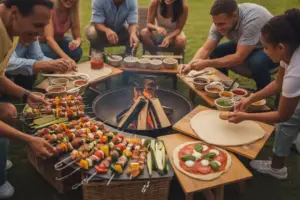 Read more about the article 8 Creative Fire Pit Food Ideas to Upgrade Your Backyard Gatherings