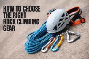 Read more about the article How to Choose the Right Rock Climbing Gear for Your Next Vertical Adventure