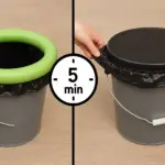 How to Assemble a Simple and Sanitary DIY Camping Toilet in 5 Minutes