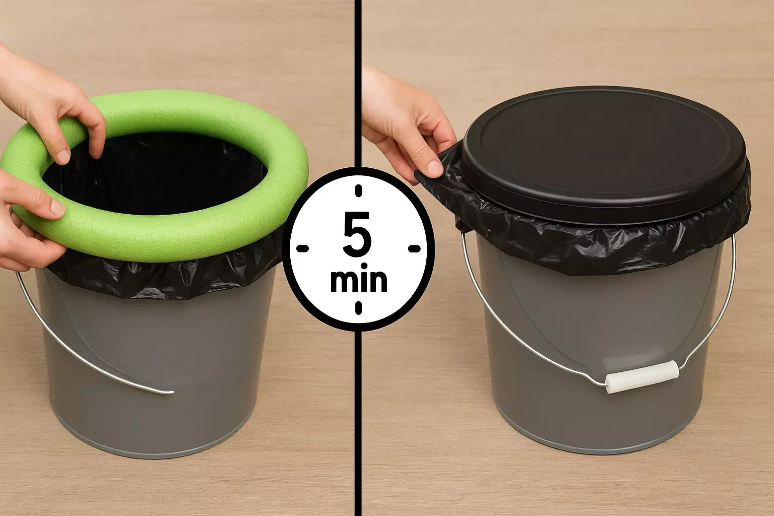 Read more about the article How to Assemble a Simple and Sanitary DIY Camping Toilet in 5 Minutes