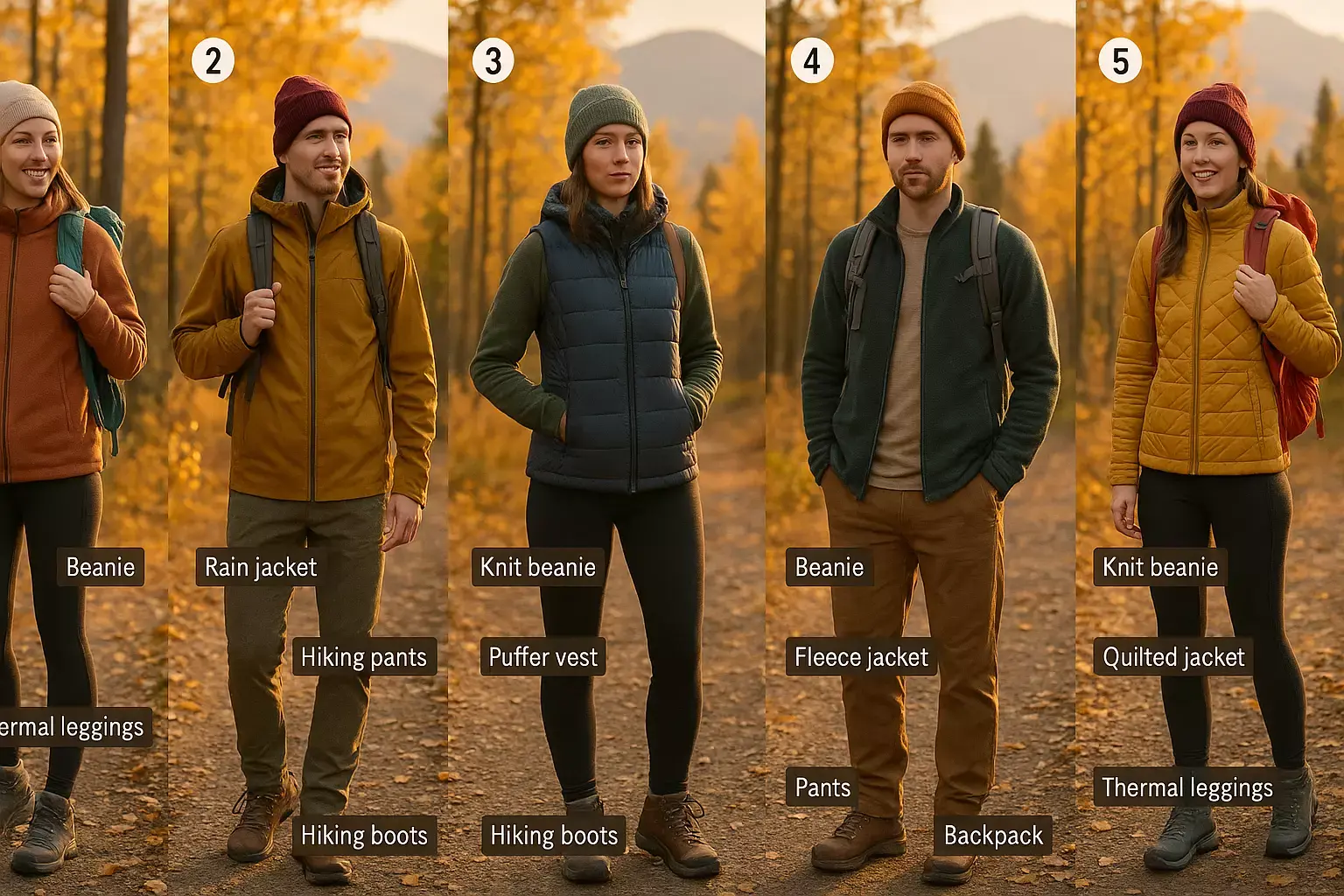Read more about the article How to Style 5 Must-Have Hiking Fits for Fall Weather