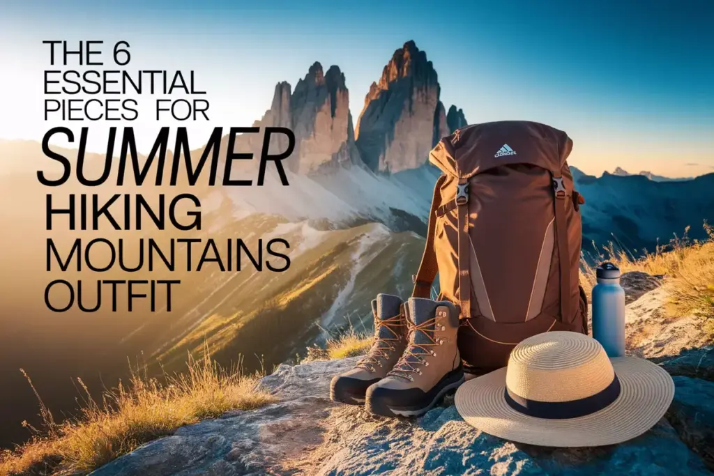 The 6 Essential Pieces For A Summer Hiking Mountains Outfit