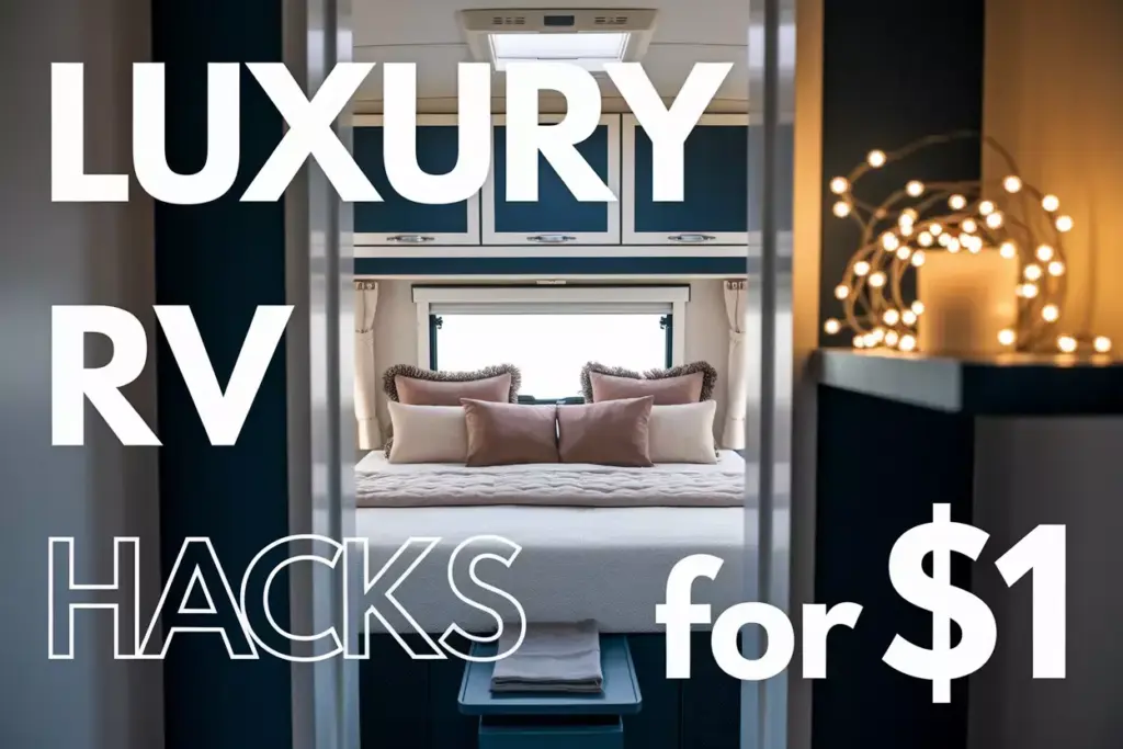 Organized Cozy Rv Interior Showcasing Dollar Tree Lighting Storage And Decor Hacks