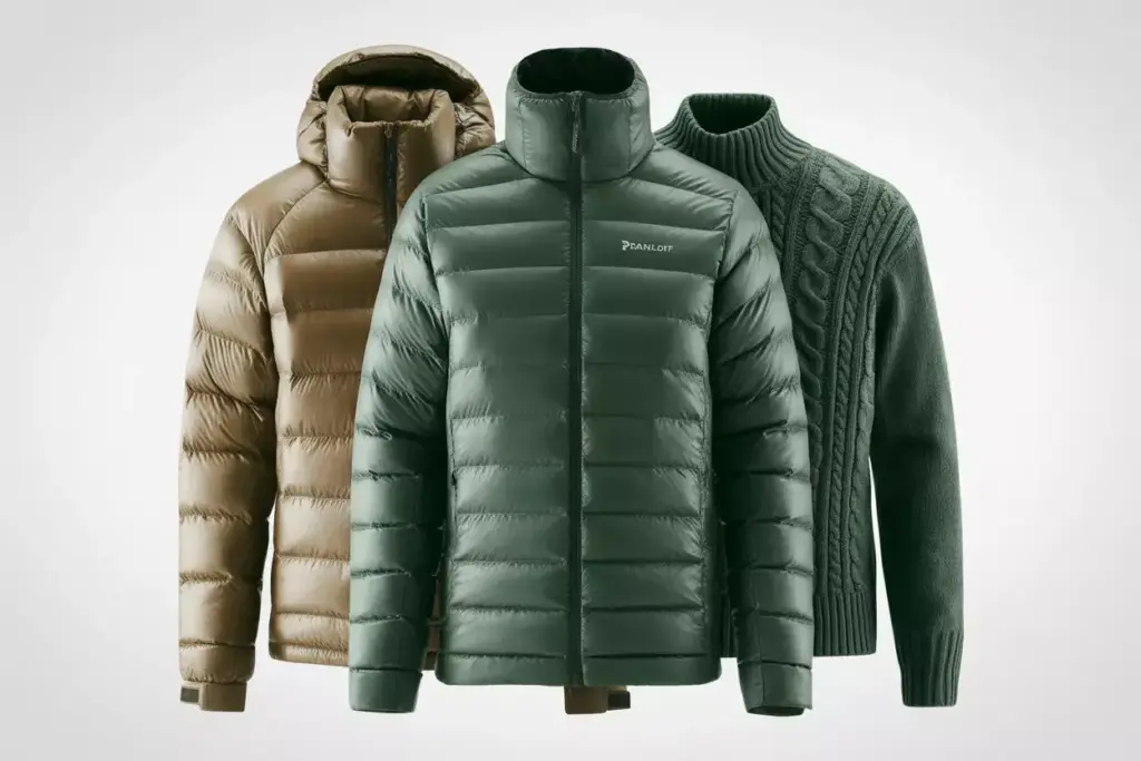 Primary Insulation Layers Down Synthetic Fleece And Wool Options