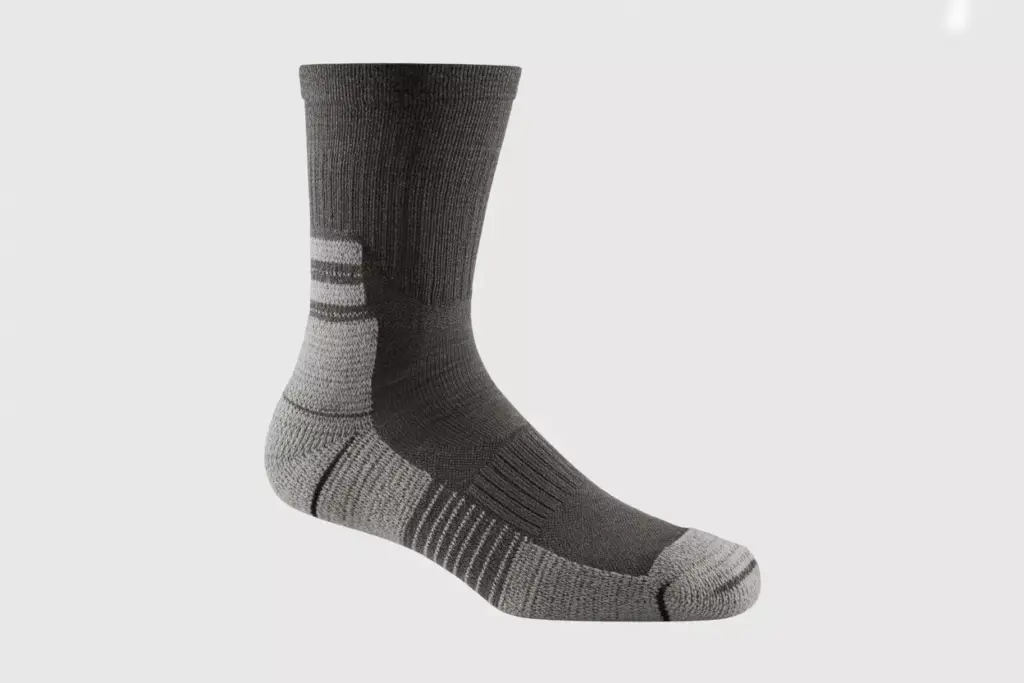 36 Cushioned Merino Wool Hiking Sock With Reinforced Heel And Toe Details