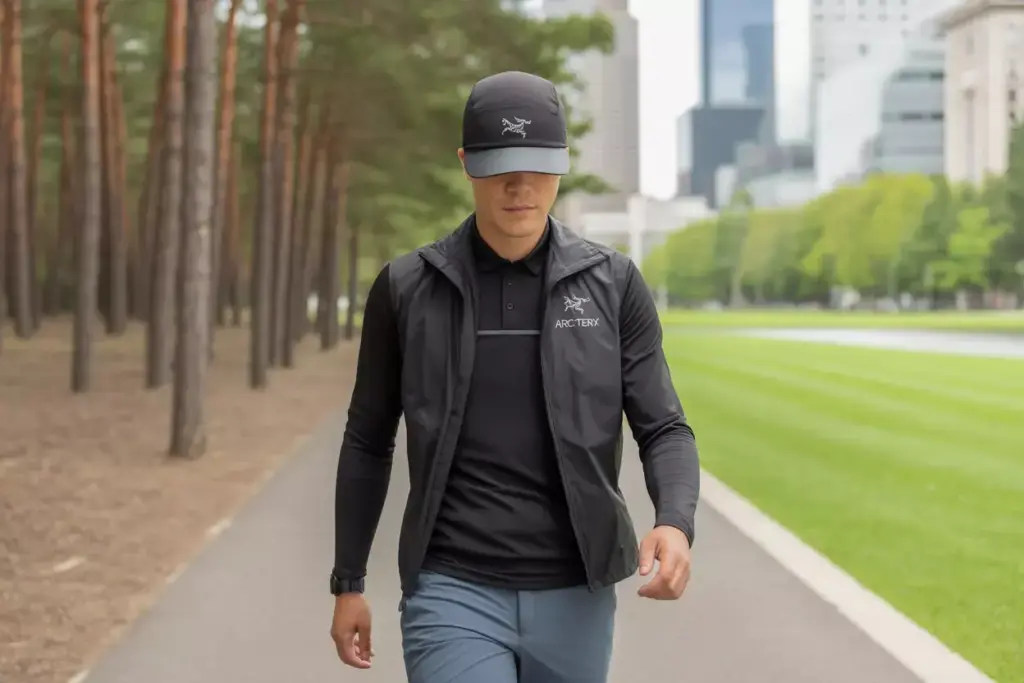 The Arc Teryx Bird Cap Urban Trail Transition Outfit From Woods To Town