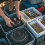 6 Kitchen Organization Ideas for Camping That Are Pure Genius
