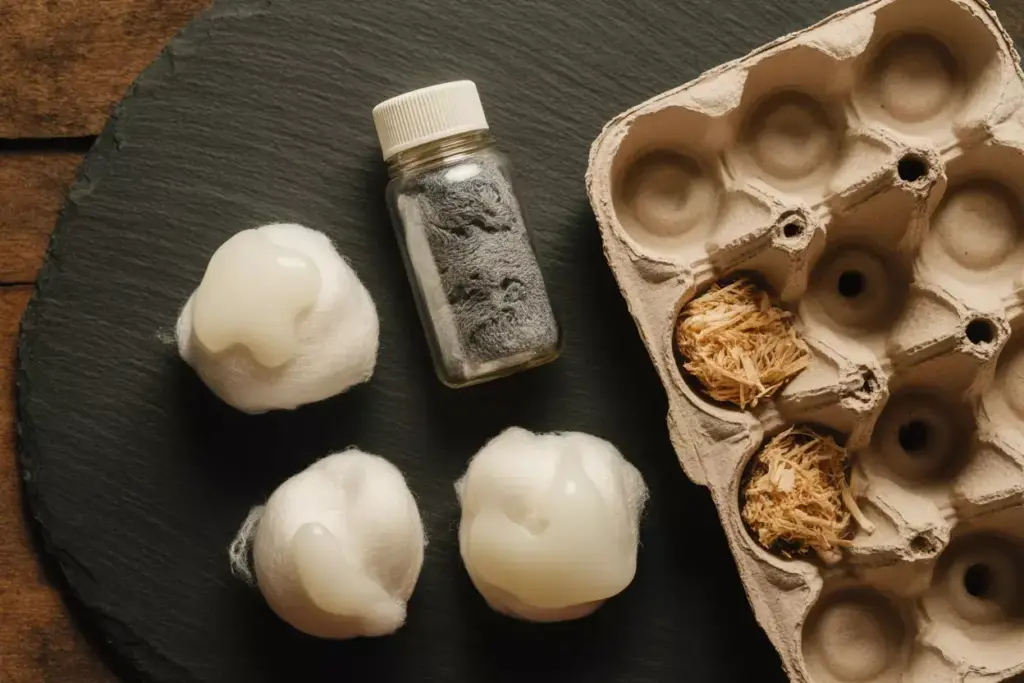DIY Fire Starters From Dryer Lint Petroleum Jelly Waxed Cotton Balls And Sawdust